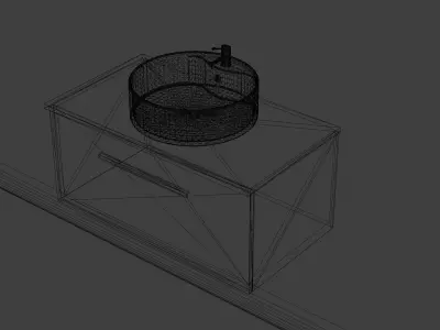 Modern Sink 3D model