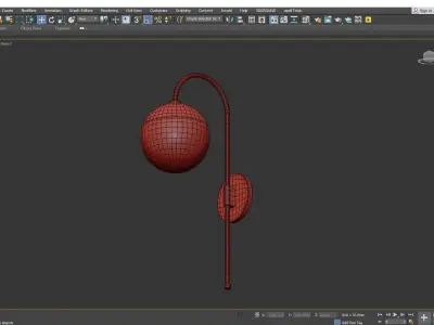 Mitzi Renee Wall Sconce Low-poly 3D model