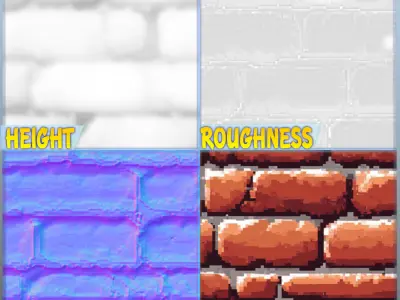 Stylized Wall Seamless Texture Texture