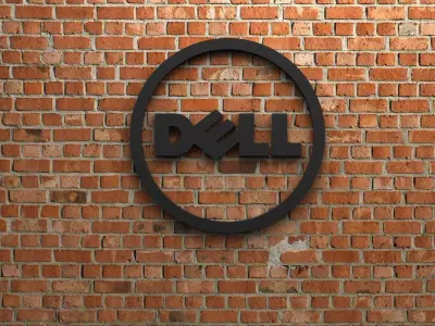 DELL Logo 3D print model