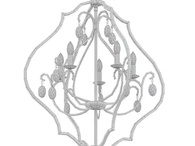 Possini Euro Clara 26 3D model