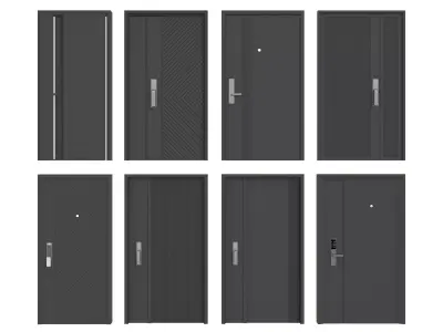 Interior Doors Pack  3D model