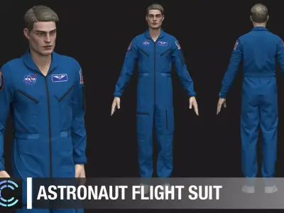 NASA FLIGHT SUIT 3D model