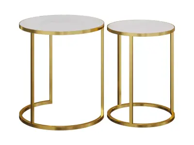 ROUND TABLE SET 50-40 3D model