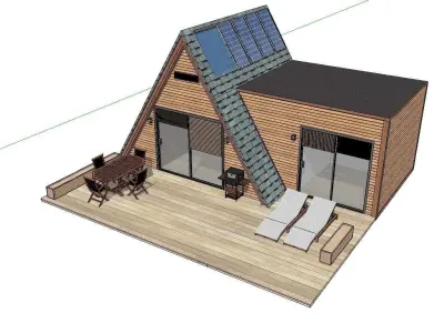Creative Design-Holiday Cabin-044 3D model