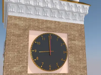 Kuranti clocks 3D model