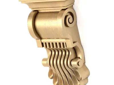 Corbel 14 3D model purchase