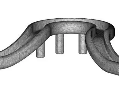 Classic Flyover Bridge 3D print model
