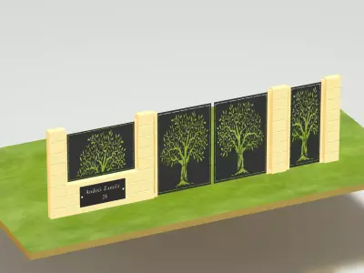 DXF Pack GATES-32 models 3D model