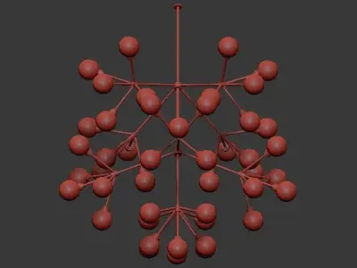 Tech Lighting Mara Grande Chandelier 3D model