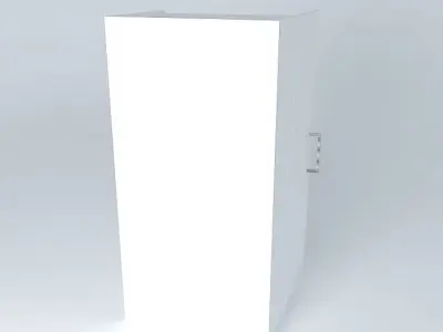 Cabinet for bathroom Free 3D model purchase