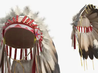  Native American Headdress 