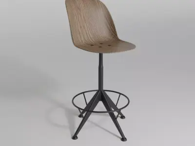 Bar stool 3D model
