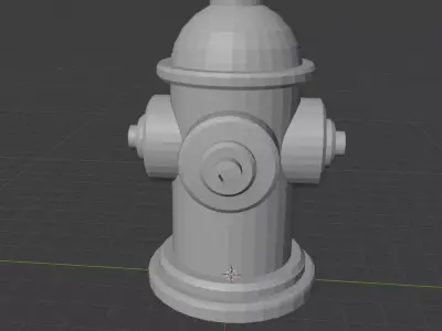 Fire Hydrant Free 3D model shop