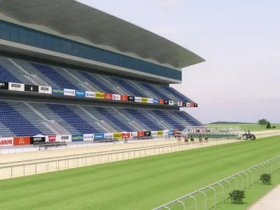  Realistic Horse Track Detailed Scane 