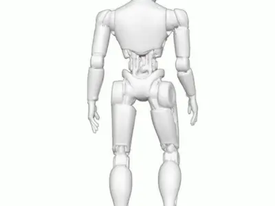 Advanced Humanoid Robot 3D print model