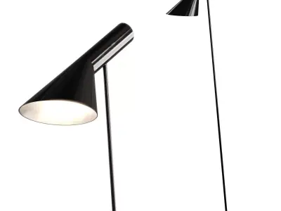 AJ LED Steel Floor Lamp by Louis Poulsen 3D model