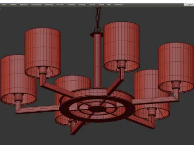 CEILING ROYALE CHELSOM Low-poly 3D model