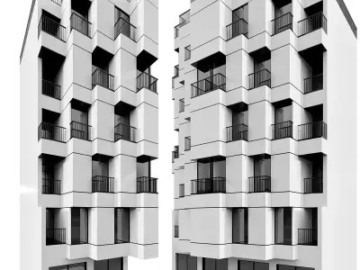 RESIDENTIAL BUILDING NO108 A 3D model