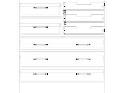 commode 18 Low-poly 3D model