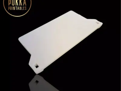 Vertical Blind Bottom Weight 89mm STL for 3D Printing 3D print model