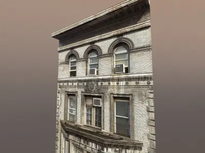 Apartment House 76 Low-poly 3D model