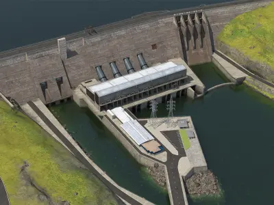  Hydroelectric Dam 