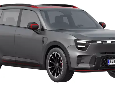 Smart 5 Brabus 2026 3D model