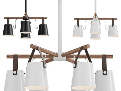 Chandeliern NATURA C 3D model