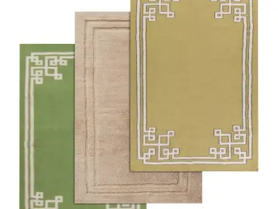 Rug Set 959 3D model
