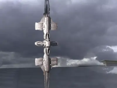 Arch reactor Pilon 3D model