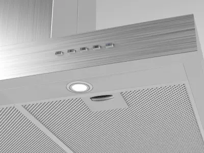 Kitchen Extractor Hood 1 3D model