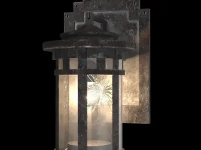 OUTDOOR WALL LANTERN 3D model