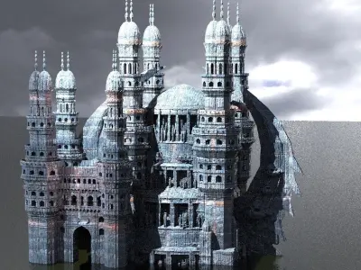 Evil Vizier Temple 3D model