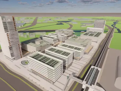 Modern City Block -A16 3D model