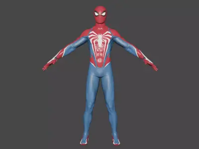 Spiderman Advanced Suit 3D model
