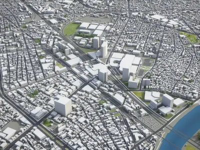 Kawasaki Low-poly 3D model