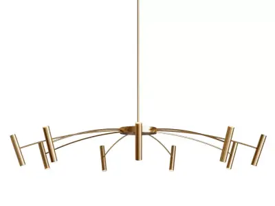 Aerial Chandelier by Sean Lavin from Tech Lighting Small 3D model