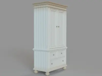 Miami Springs Armoire 3D model