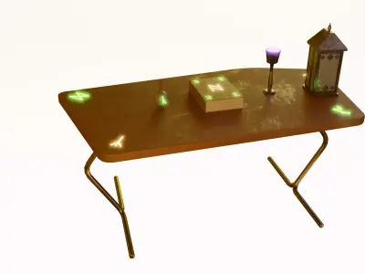 Halloween Magic Props Pack Low-poly 3D model