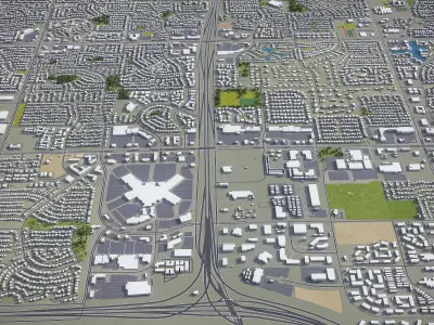 Chandler  Low-poly 3D model