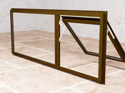 ALUMINUM WINDOW THO PT156 3D model