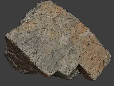 Carole Stone Low-poly 3D model