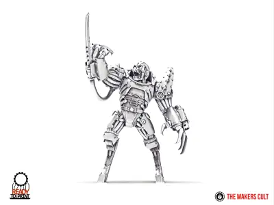 Dark Techno - Brutus Assassin builder 3D print model