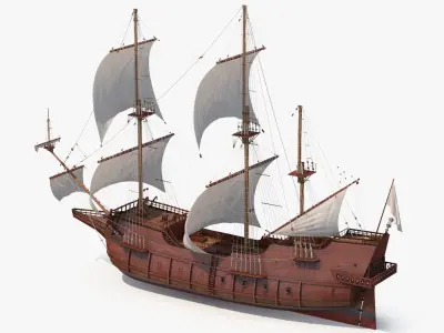  Spanish Galleon Ship 