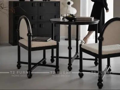 table and chairs 3d model 3D model