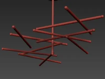 Trendy Light Fixtures 3D model