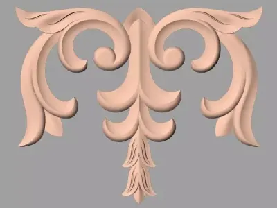 3D carved model furniture 3D design used for artcam aspire E768 3D model