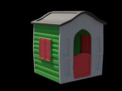 Child playhouse 3D model