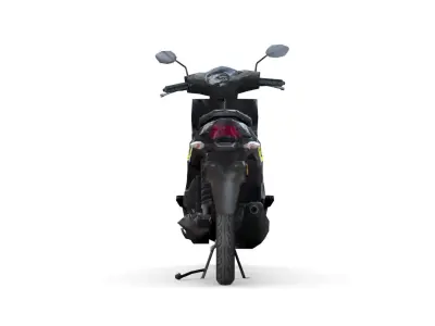 2019 Honda Beat Street Low-poly 3D model